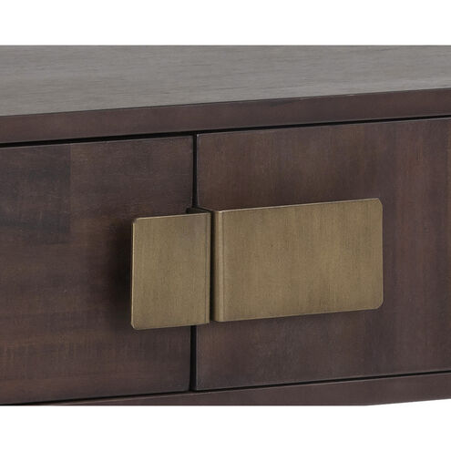 Jade 51.25 X 15.75 inch Antique Brass / Dark Mango Console Table